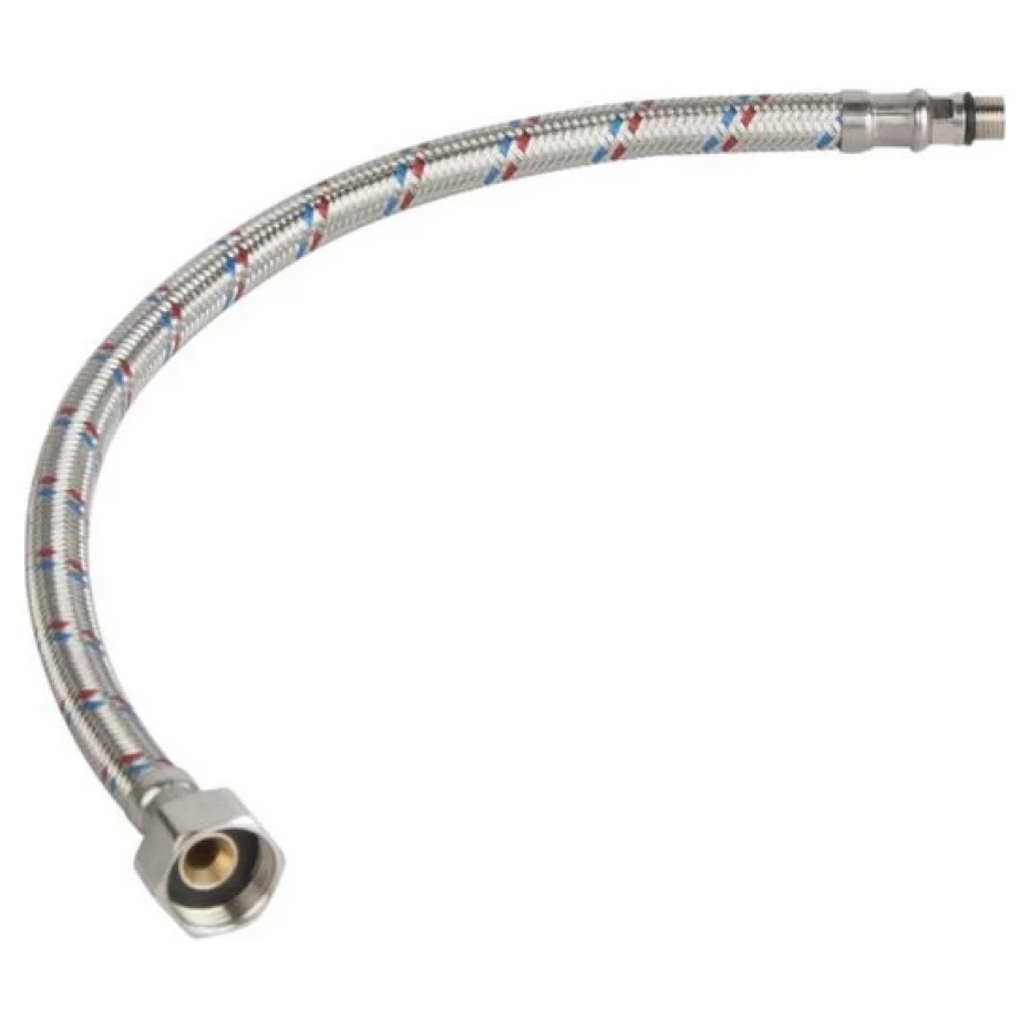 Шланг Profactor в нержавеющей оплетке 1/2" М10 короткая игла 0,4 м в силиконе PF WFH 525.40 K (AKD47338) Шланг Profactor в нержавеющей оплетке 1/2" М10 короткая игла 0,4 м в силиконе PF WFH 525.40 K (AKD47338)