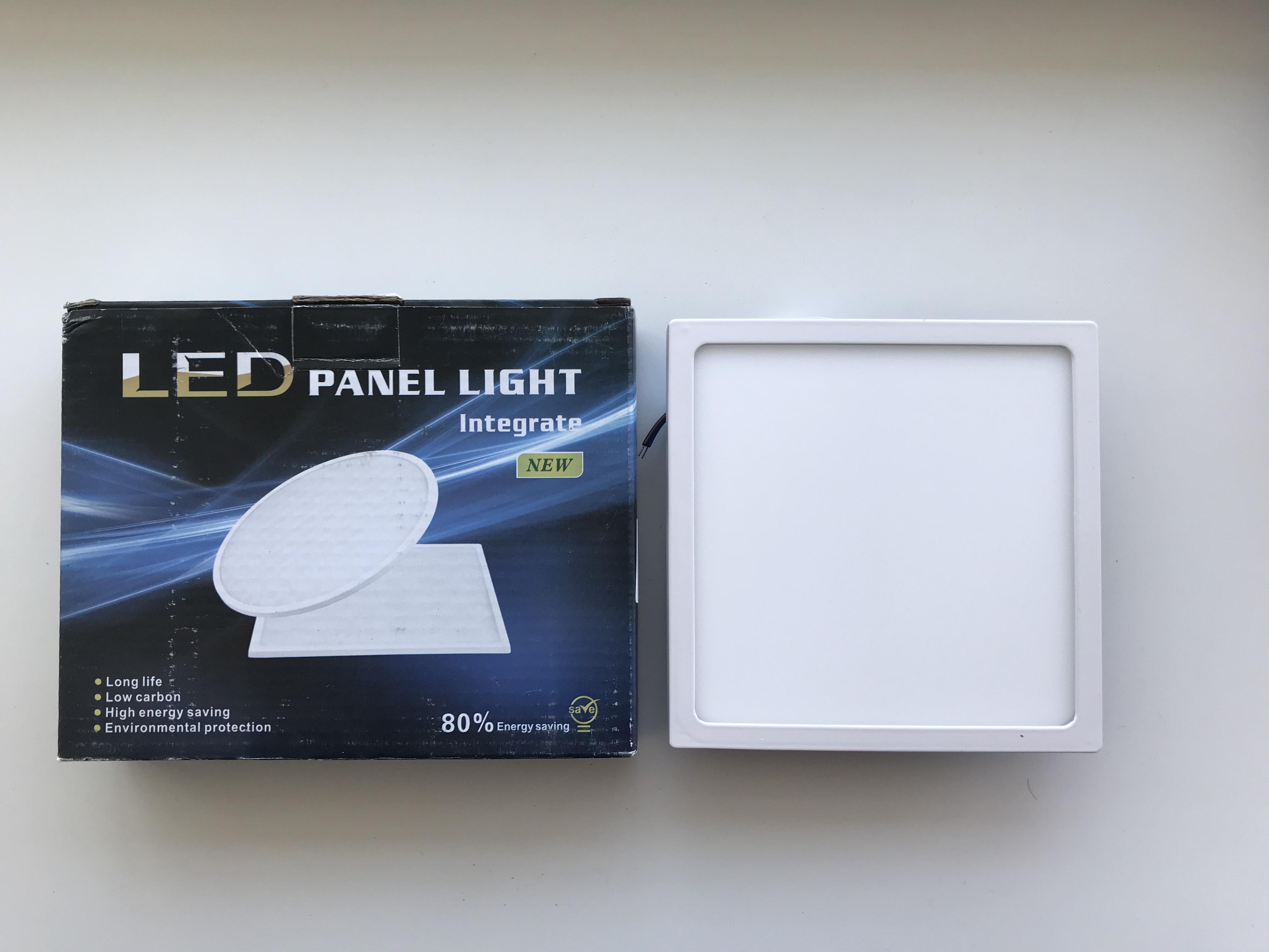 Світильник світлодіодний врізний квадрат 16 Вт 16W 220V 4000К 1440Lm Білий (102239)