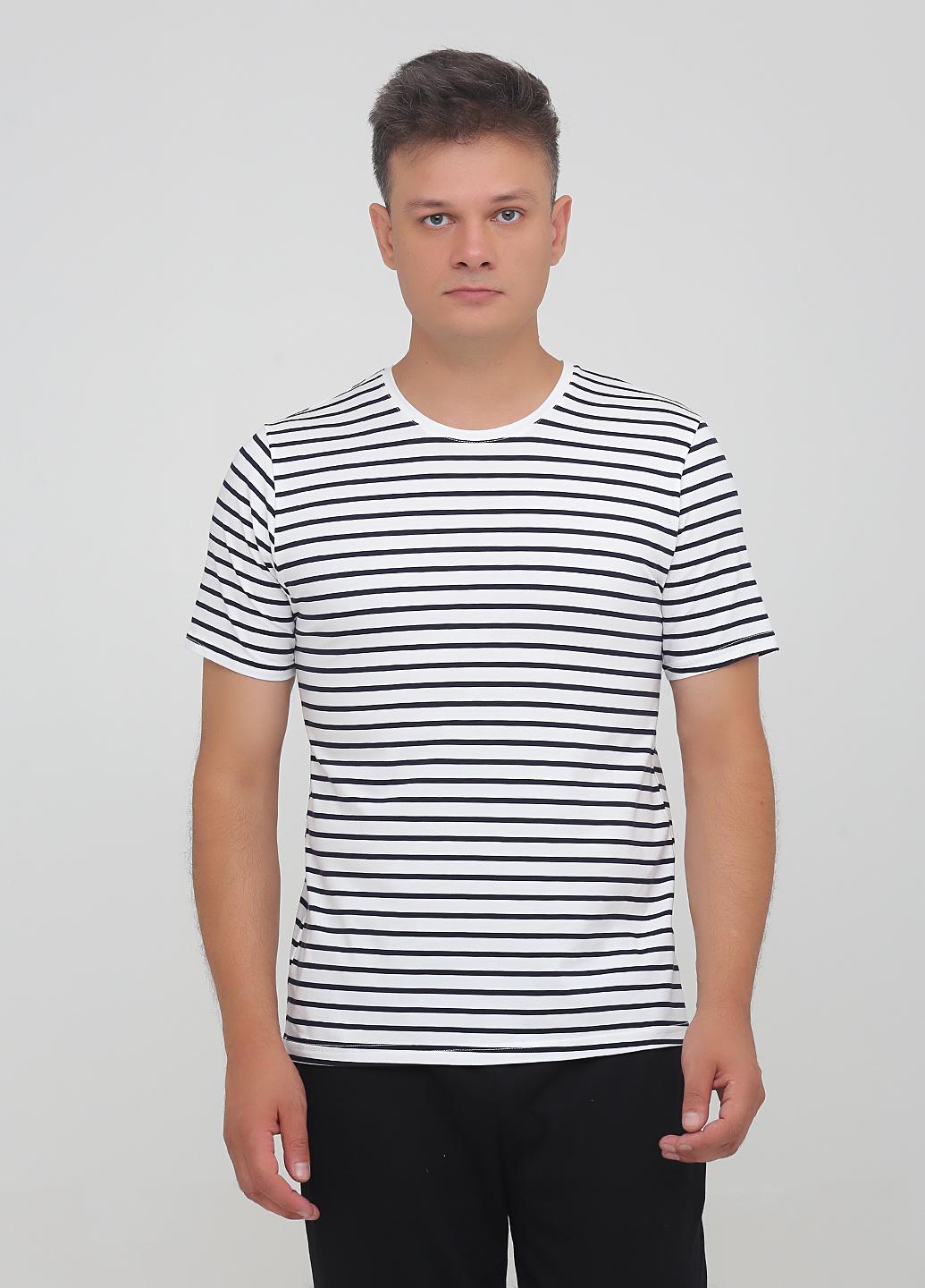 Футболка мужская Наталюкс Полоска 3XL (4213241021061)