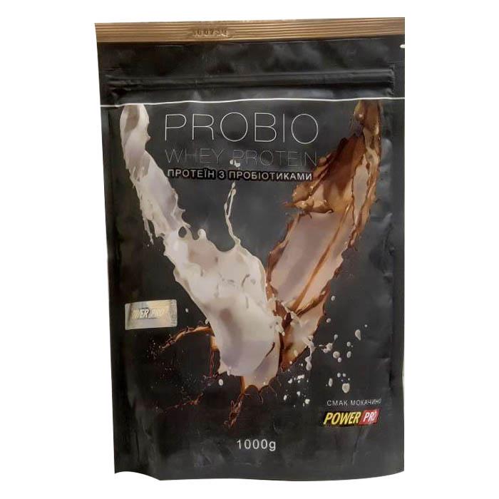 Протеїн Power Pro Probio Protein, 1 кг - макачіно - фото 1