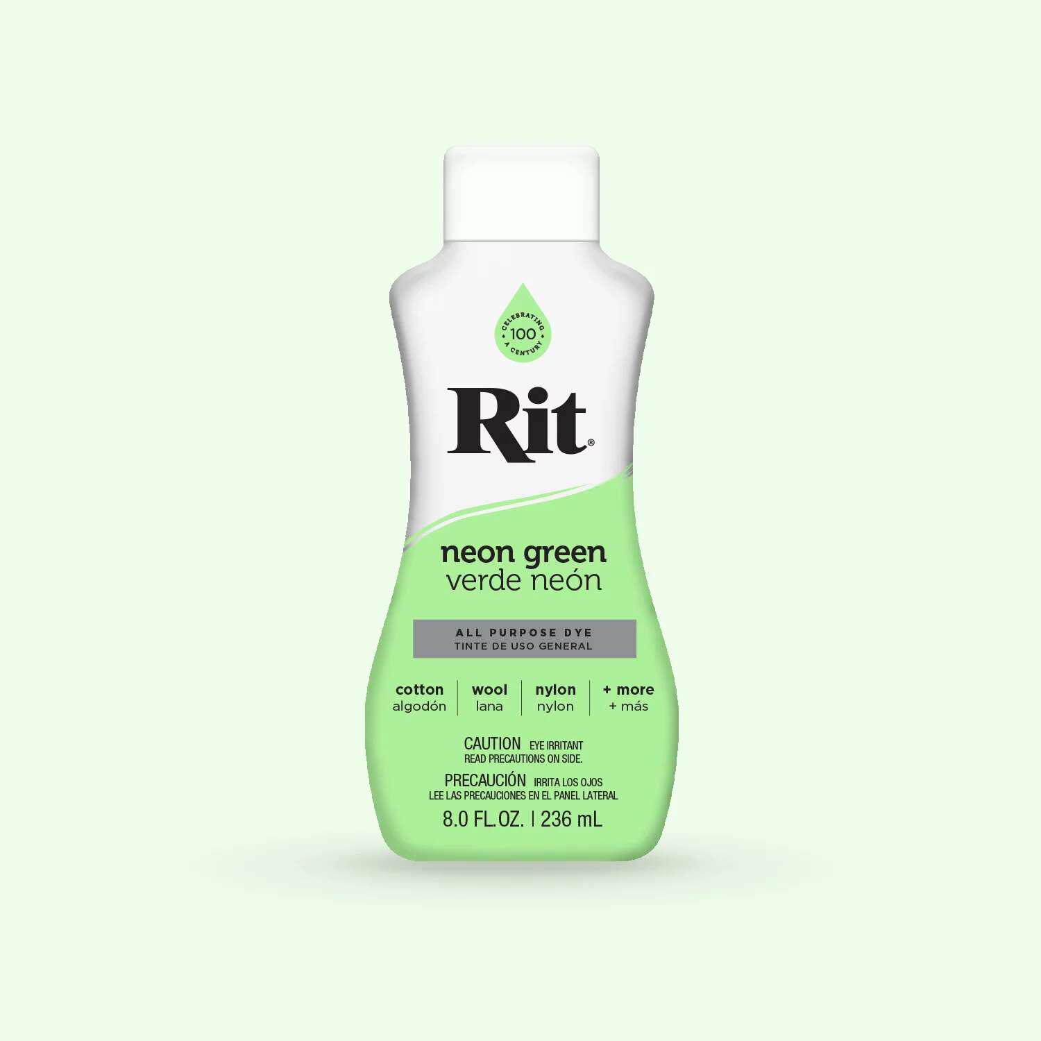 Барвник для одягу Rit Dye Neon Green (100744)