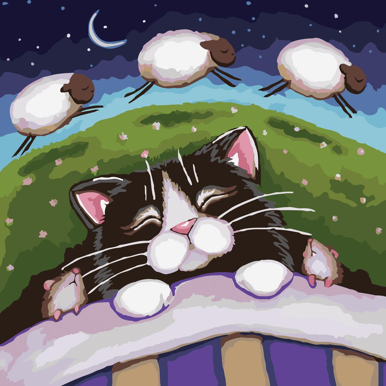 Картина по номерам Идейка Сладкие сны 40x40 см (skl-КНО2476)