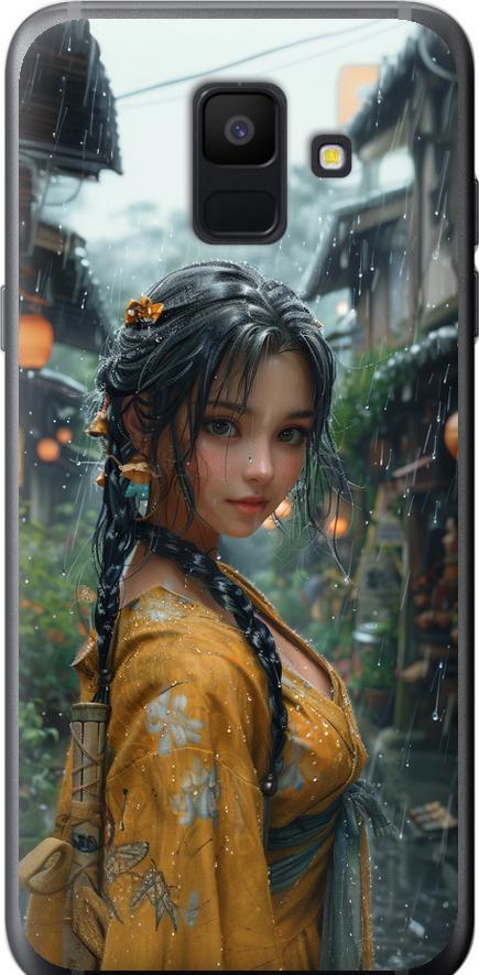Чехол на Samsung Galaxy A6 2018 Anime-girl (6133u-1480-42517) Чехол на Samsung Galaxy A6 2018 Anime-girl (6133u-1480-42517)