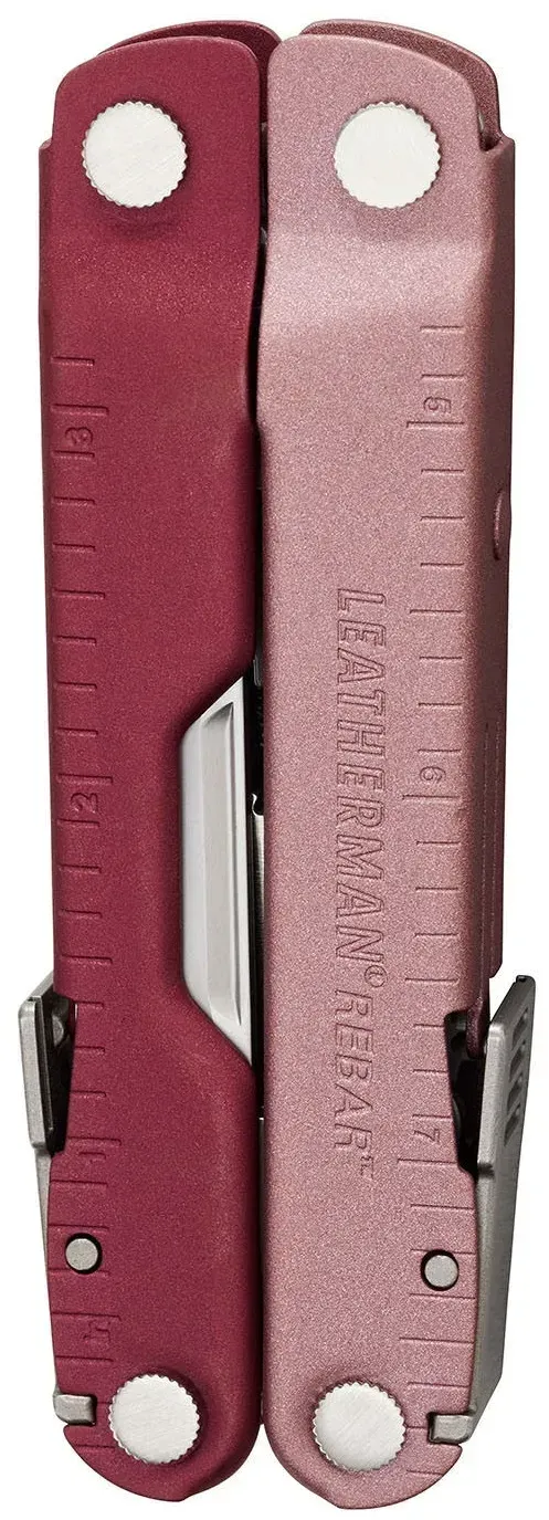 Мультитул Leatherman Rebar Heathered Cranberry 17 инструментов с чехлом (26068304) - фото 2 Мультитул Leatherman Rebar Heathered Cranberry 17 инструментов с чехлом (26068304) - фото 2