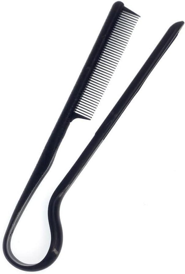 Расческа-зажим парикмахерская для кератинового выравнивания/укладки/стрижки волос Черный (86052058) - фото 4 Расческа-зажим парикмахерская для кератинового выравнивания/укладки/стрижки волос Черный (86052058) - фото 4