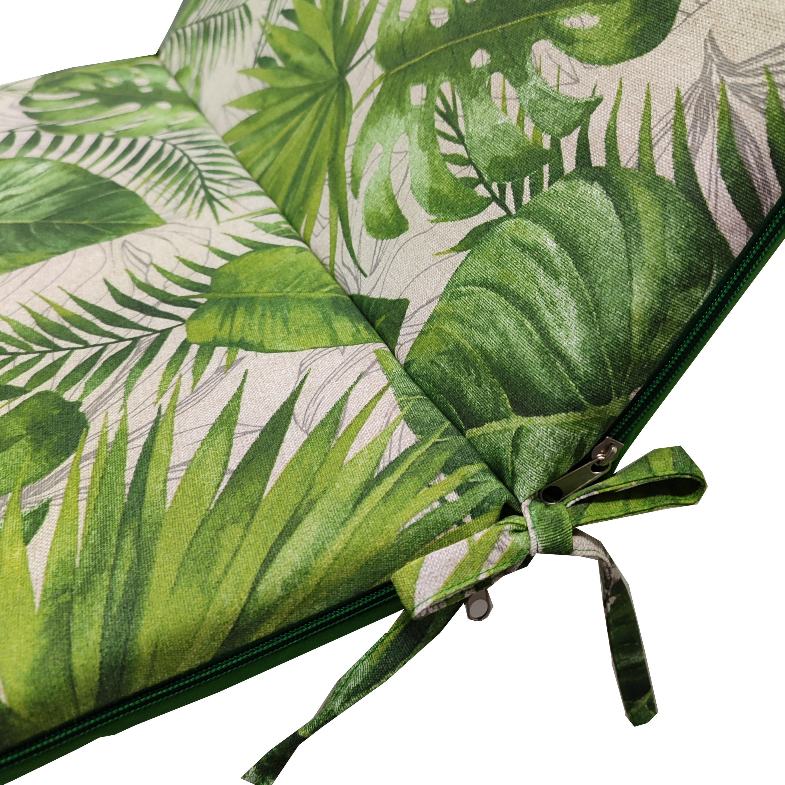 Матраc для шезлонга eGarden TIKO 195x58x4 см (5881) - фото 3 Матраc для шезлонга eGarden TIKO 195x58x4 см (5881) - фото 3