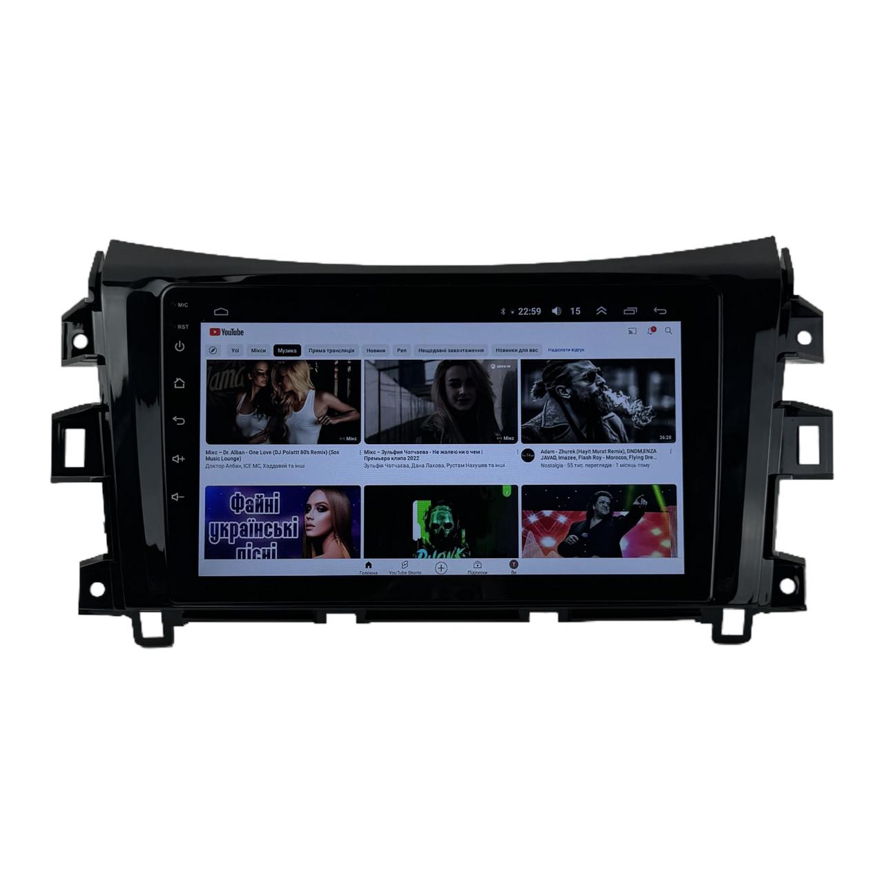 Автомагнитола для Nissan Navara Frontier NP300 2014-2021 4/64 Гб/8 ядер/XYAuto/4G/DSP/CarPlay/Android (М-ТК0340-9-М4)