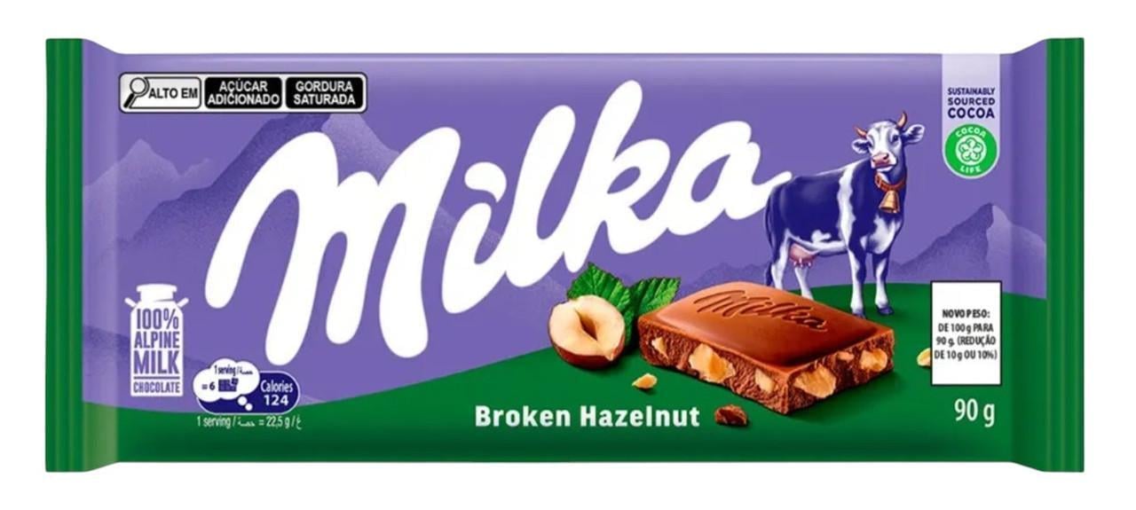 Шоколад Milka Hazelnut Milk Chocolate Bar 90 г (2883936406) Шоколад Milka Hazelnut Milk Chocolate Bar 90 г (2883936406)