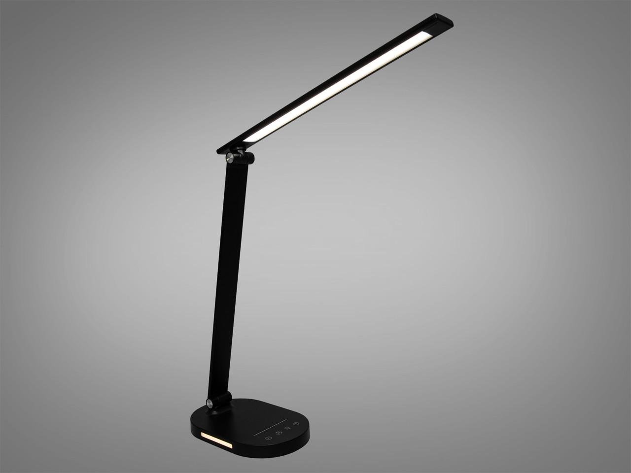 Настільна лампа з нічником LED 5503BK-LS 6W Чорний (2140355303) - фото 2 Настільна лампа з нічником LED 5503BK-LS 6W Чорний (2140355303) - фото 2
