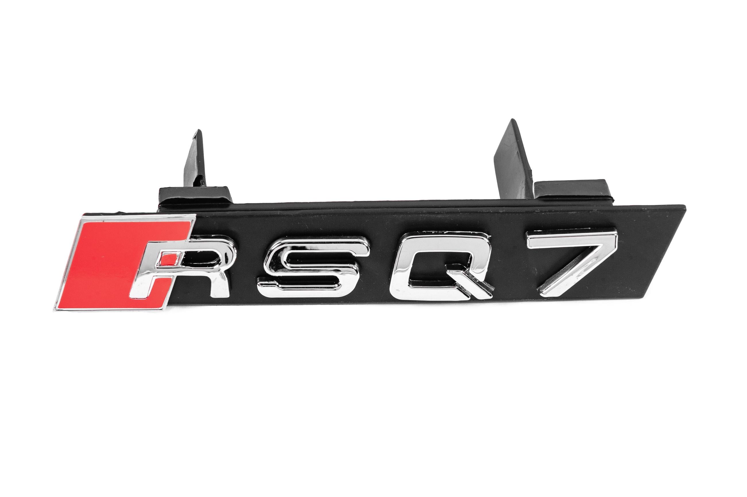 Емблема в решітку RSQ7 GT Tuning для Audi abs-пластик Хром (188904)