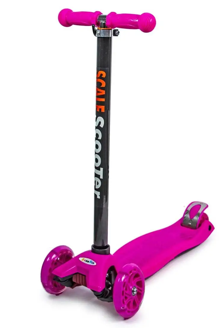 Детский скутер Maxi Розовый