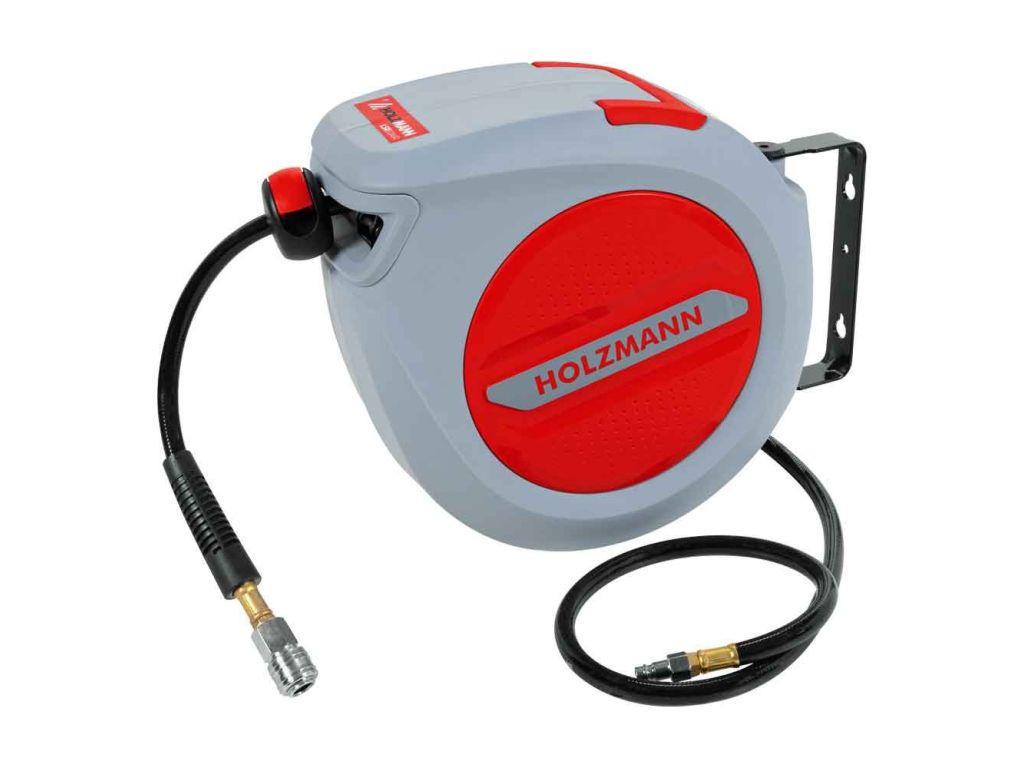 Котушка Holzmann LSR10AIR з повітряним шлангом 10 пог. м