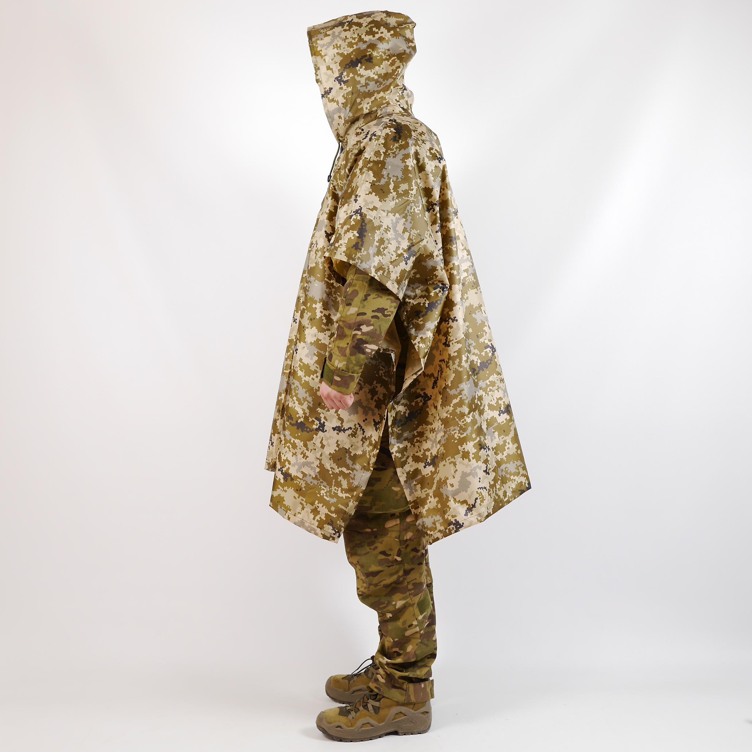 Пончо-дождевик Kiborg Пиксель (1134-OS) - фото 6