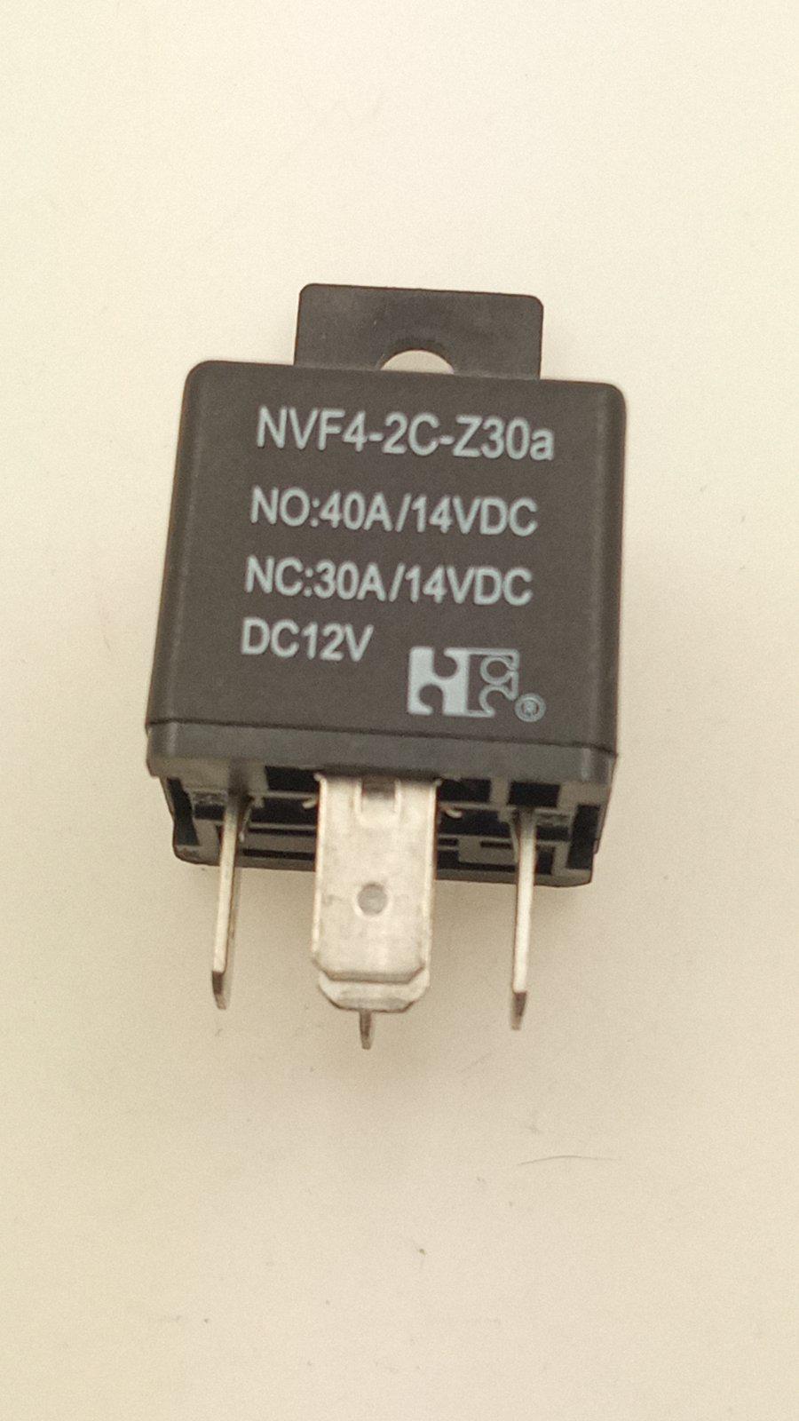 Реле NVF4-2C-Z30A12VDC 30A/40A (05454)