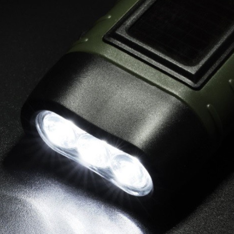 Динамо фонарь на солнечной батарее (Y00093) - фото 4 Динамо фонарь на солнечной батарее (Y00093) - фото 4