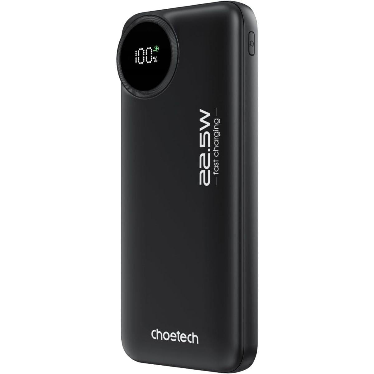Повербанк Choetech 10000 mAh 22,5W Black (M15-B791-ACBK-NG)