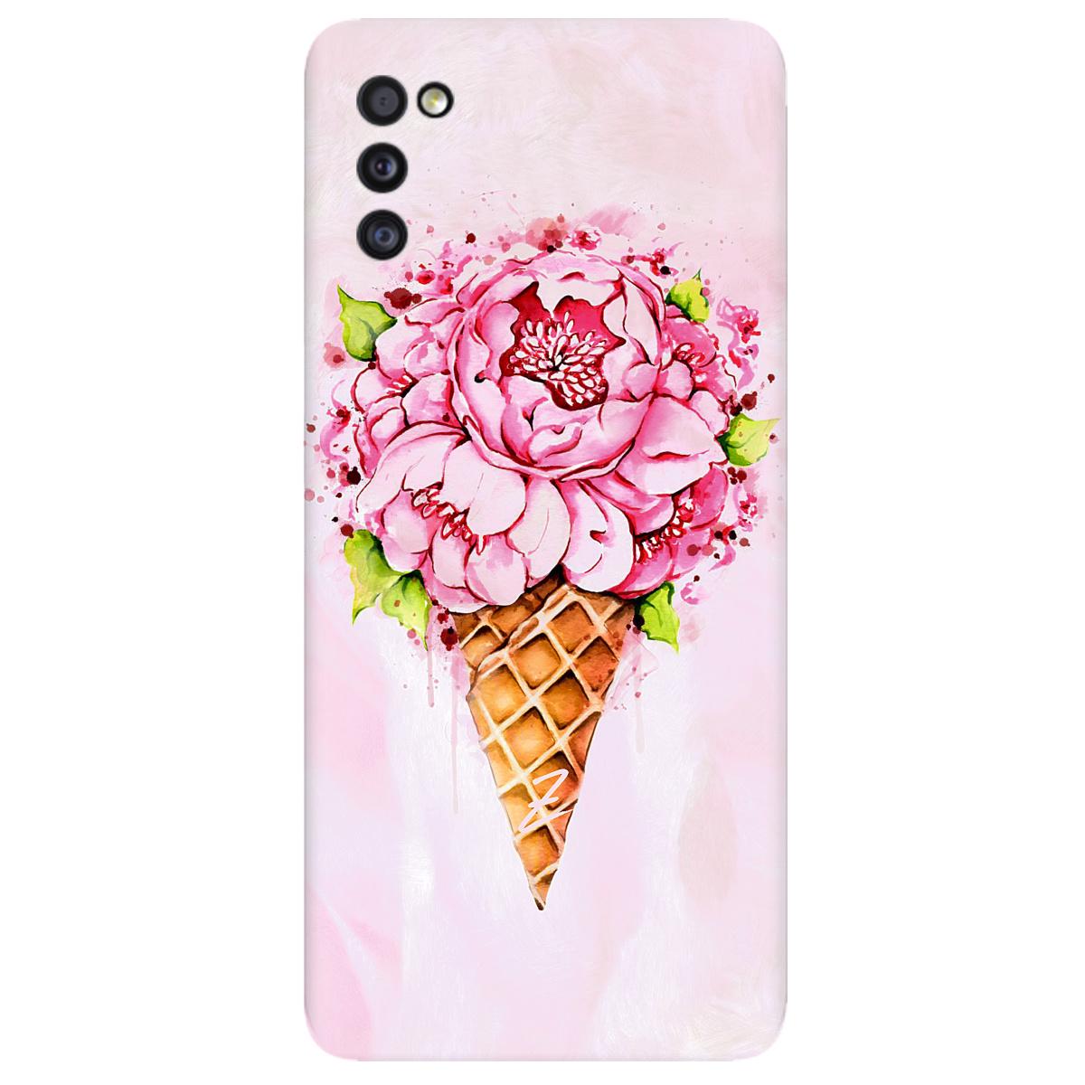 Силіконовий чохол Zorrov для Samsung Galaxy A41 - Ice cream (14120040134089043)