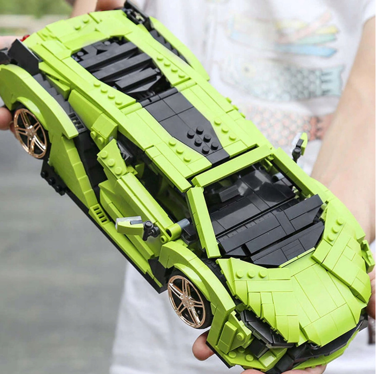 Конструктор детский Mould King TECHNIC Lamborghini Sian Sierne Машина для мальчика 1168 дет. (22773730) - фото 10