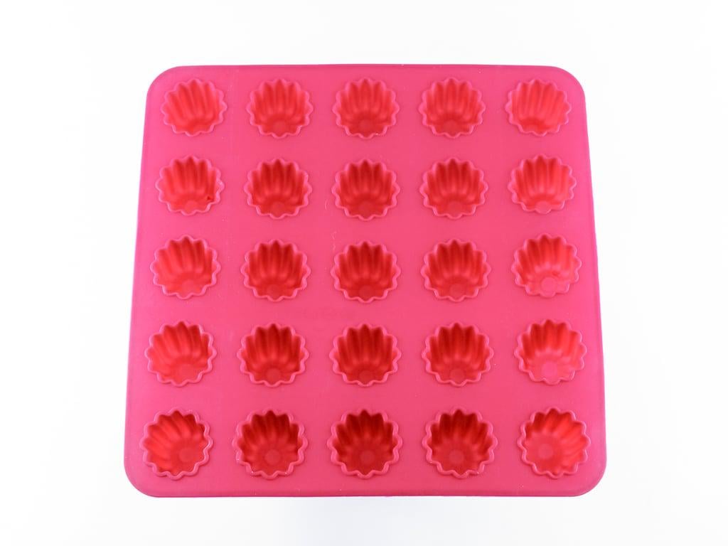 Форма силиконовая MysSilicone для выпечки Каннель 25 шт Малиновый (MYS-606)