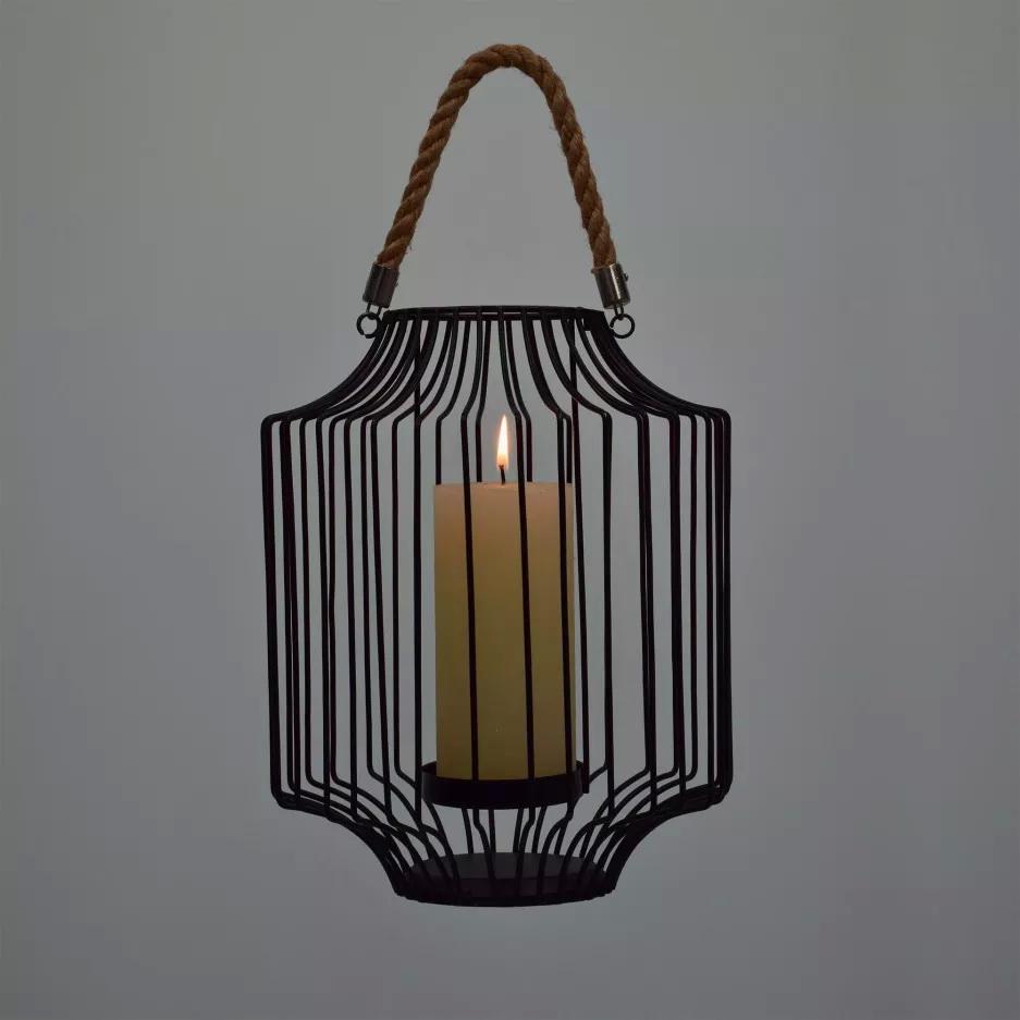 Підсвічник DUKA FAGLARE 22,5х28 см Чорний (1218334) - фото 4