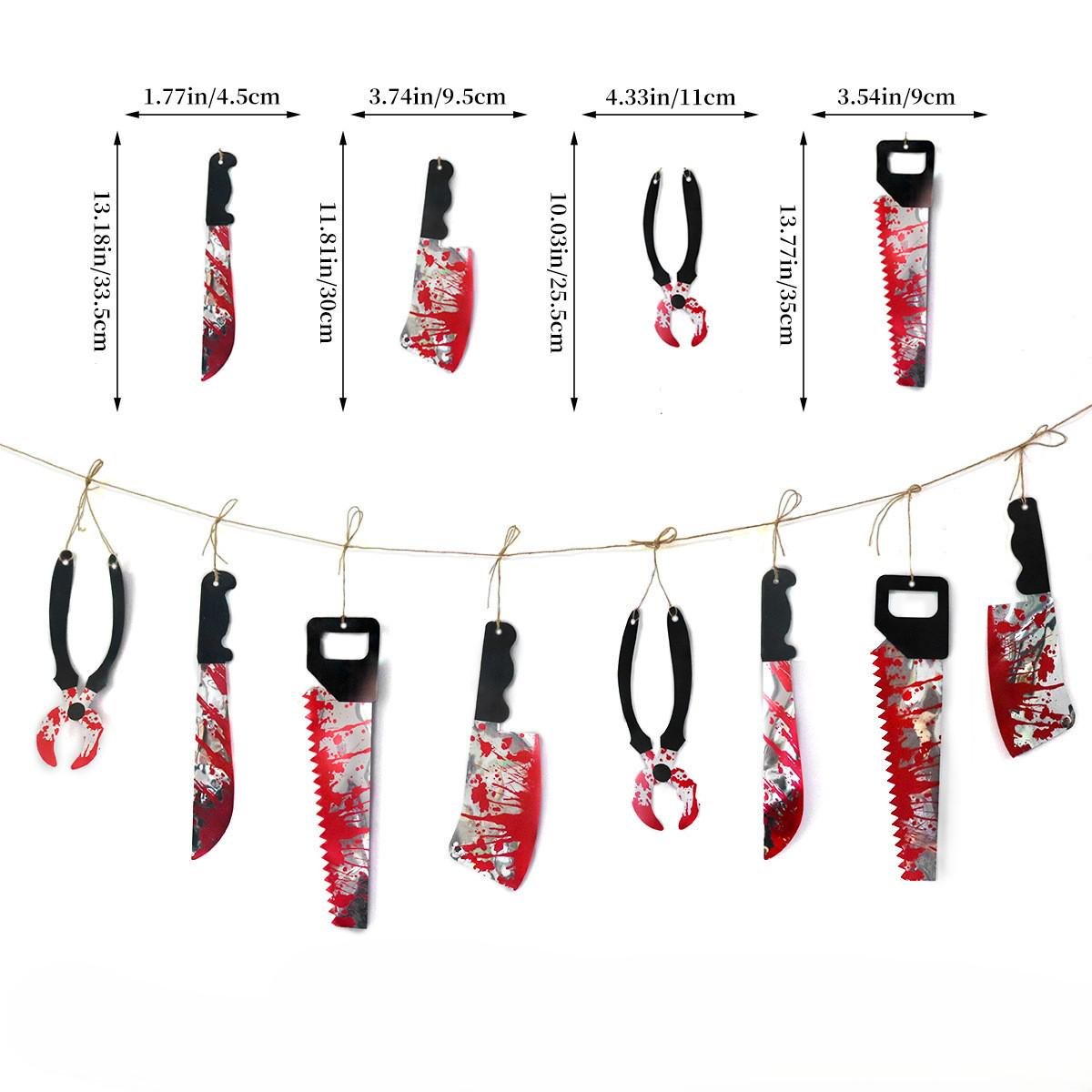 Гирлянда для Хэллоуина на стену из фольги One size Разноцветный (3085/2) - фото 2 Гирлянда для Хэллоуина на стену из фольги One size Разноцветный (3085/2) - фото 2