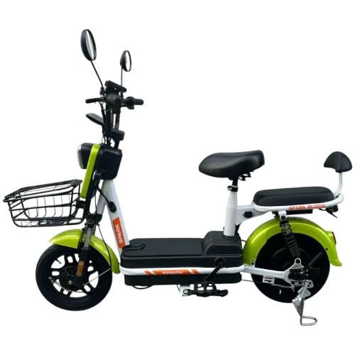 Велосипед с электромотором Spark BLOOM 14" 48V 400W 12 Ah Салатовый (000246422)