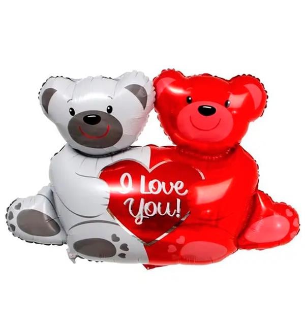Воздушный шар Влюблённые мишки 76 100 см (414983) Воздушный шар Влюблённые мишки 76 100 см (414983)