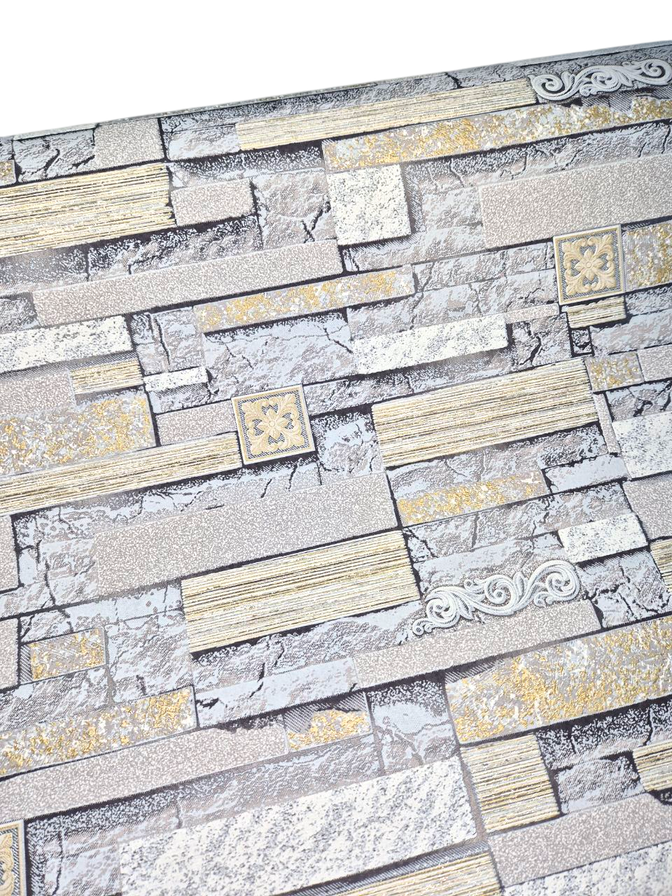 Шпалери вінілові Слов'янські шпалери 9408-03 для коридору/вітальні/кухні/спальні 10,05x0,53 м Сірий (2526217243) - фото 3 Шпалери вінілові Слов'янські шпалери 9408-03 для коридору/вітальні/кухні/спальні 10,05x0,53 м Сірий (2526217243) - фото 3