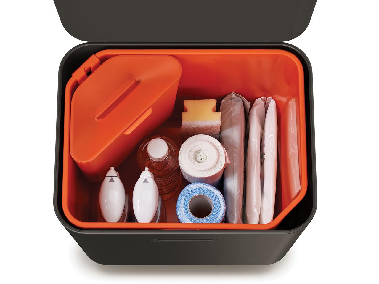 Контейнер для отходов Joseph Joseph и вторсырья Totem Max 60 л Черный (30106) - фото 4 Контейнер для отходов Joseph Joseph и вторсырья Totem Max 60 л Черный (30106) - фото 4