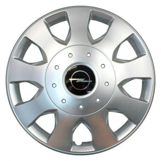 Автомобильные колпаки SKS 400 R16 с логотипом Opel 4 шт. Серебристый