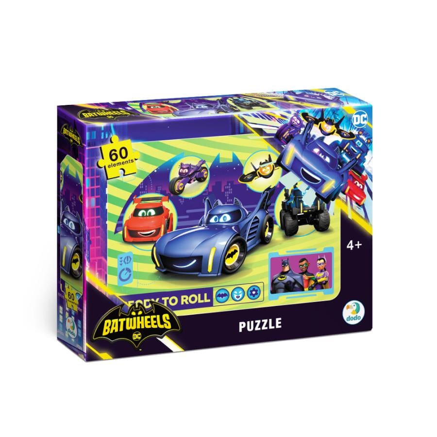 Пазл DoDo Batwheels Колеса просто хочуть розважитися 60 шт. (200563 ) Пазл DoDo Batwheels Колеса просто хочуть розважитися 60 шт. (200563 )