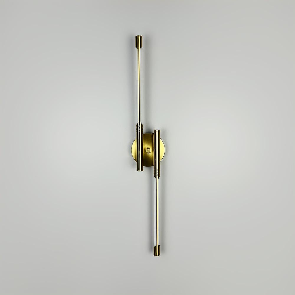 Бра светодиодное в металлическом корпусе 62 см Латунь (W 003/600 AB)