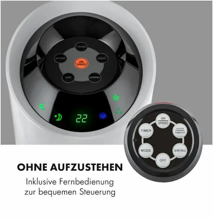 Воздухоохладитель KLARSTEIN Skyscraper Ice 4в1 210 м3/ч 35 Вт (10029328) - фото 4 Воздухоохладитель KLARSTEIN Skyscraper Ice 4в1 210 м3/ч 35 Вт (10029328) - фото 4