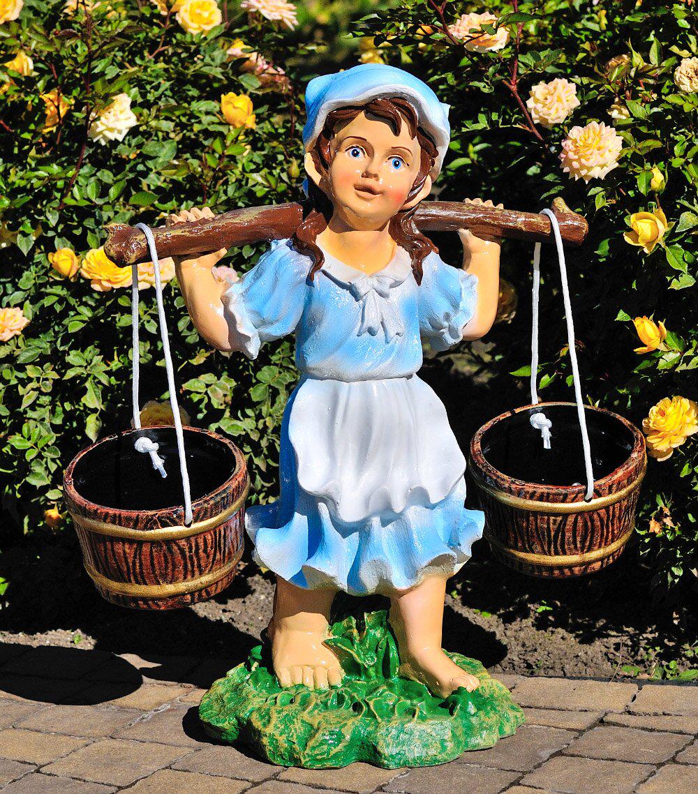 Подставка для цветов Девочка с коромыслом 53 см (119) Подставка для цветов Девочка с коромыслом 53 см (119)