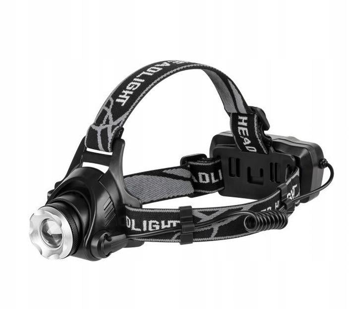 Фонарь налобный аккумуляторный Rebel URZ0936 10W (5801)