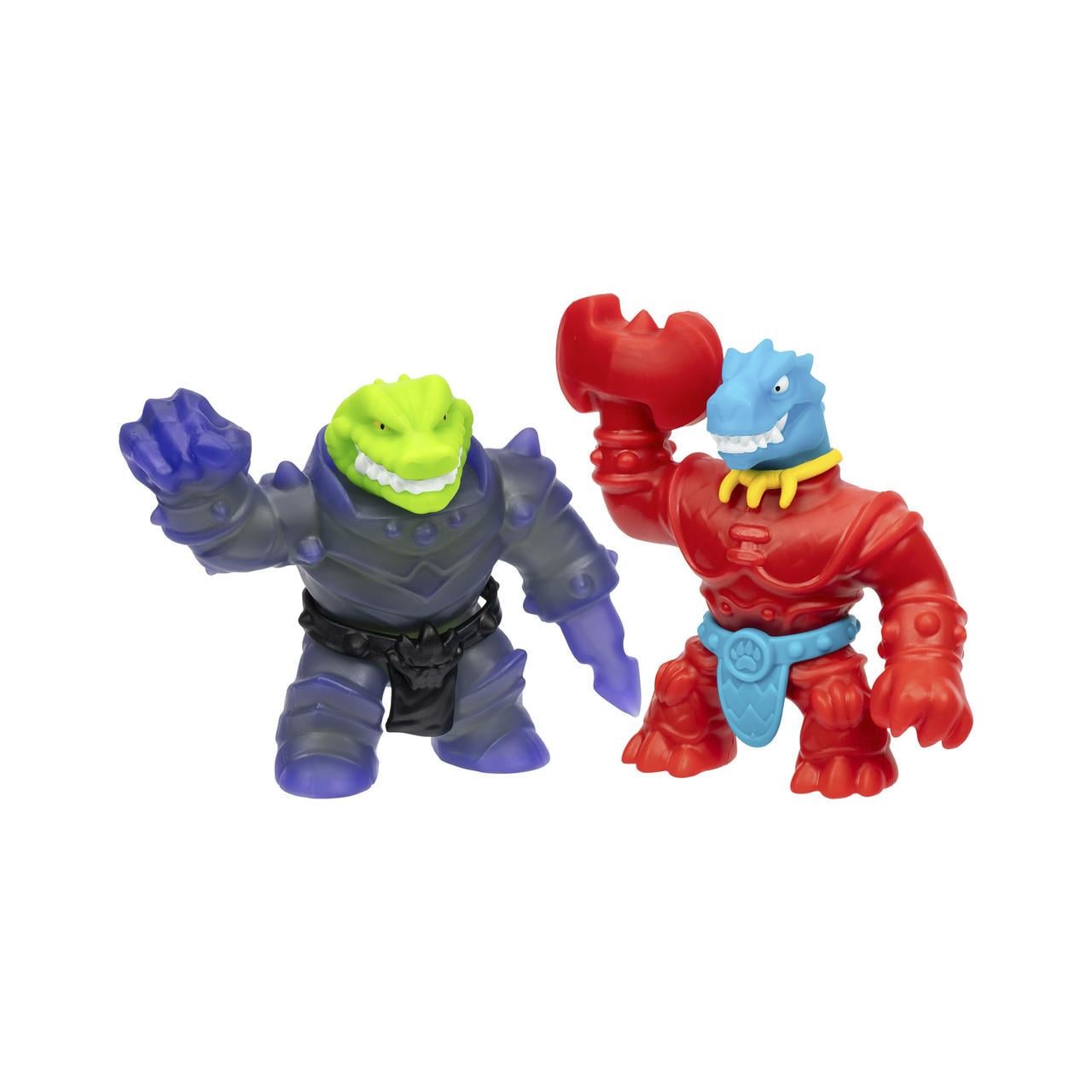 Ігрові фігурки GooJitZu Тайро-сокира та Рок Джо-залізний лицар/Heroes of Goo Jit Zu Smash Strikers Tyro Vs Rock Jaw (2502379349)