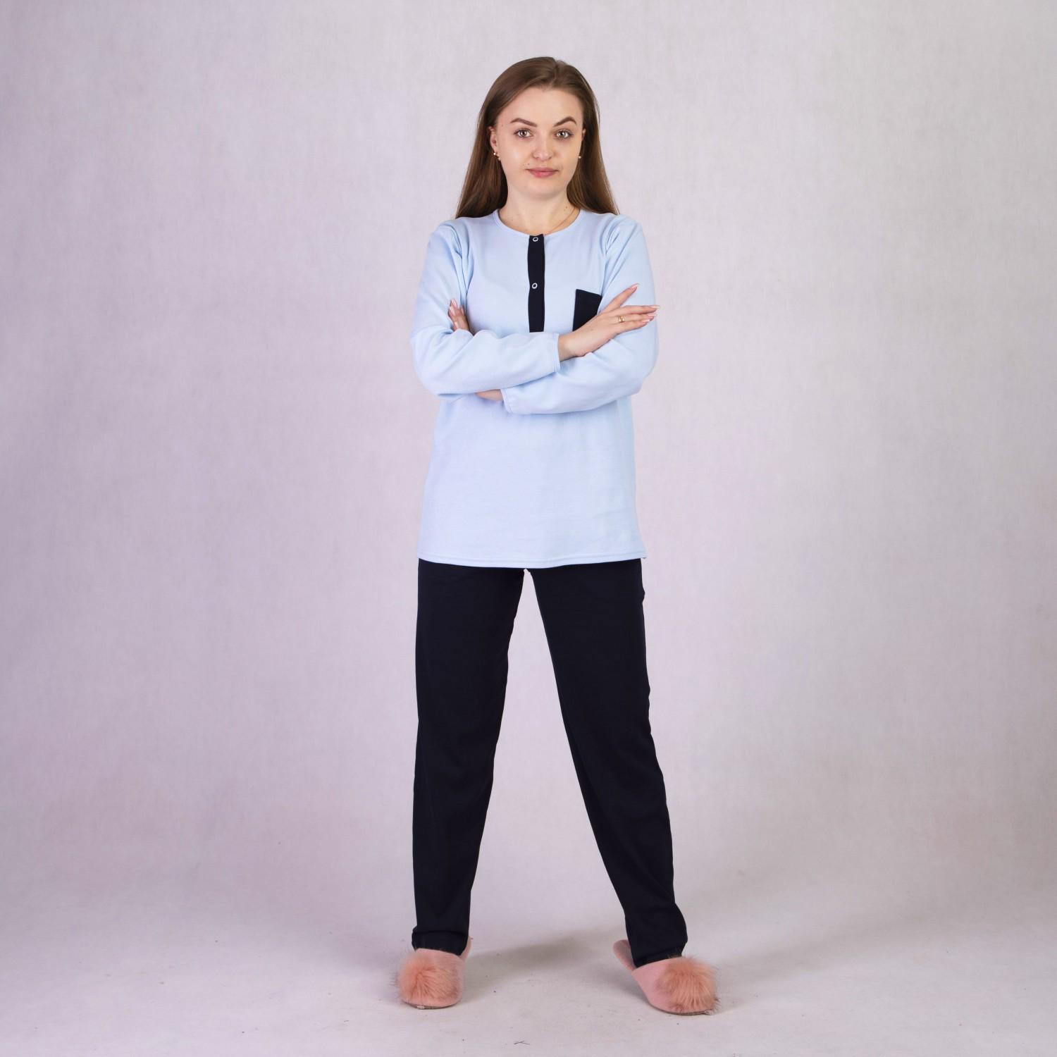 Пижама женская GO-IN TN1-2053 р. 44-46 Темно-синий Пижама женская GO-IN TN1-2053 р. 44-46 Темно-синий