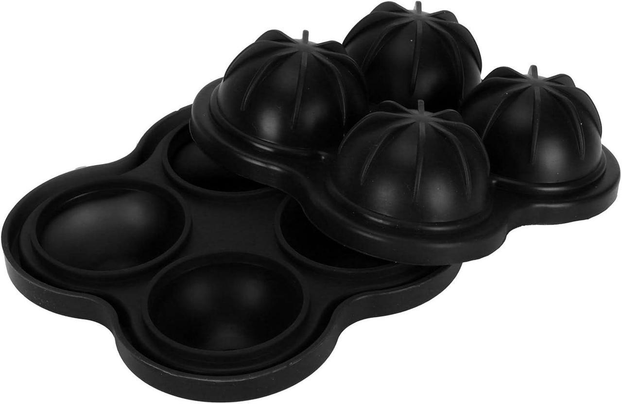 Форма для льоду Куля 4 комірок Чорний (НР051590) - фото 4