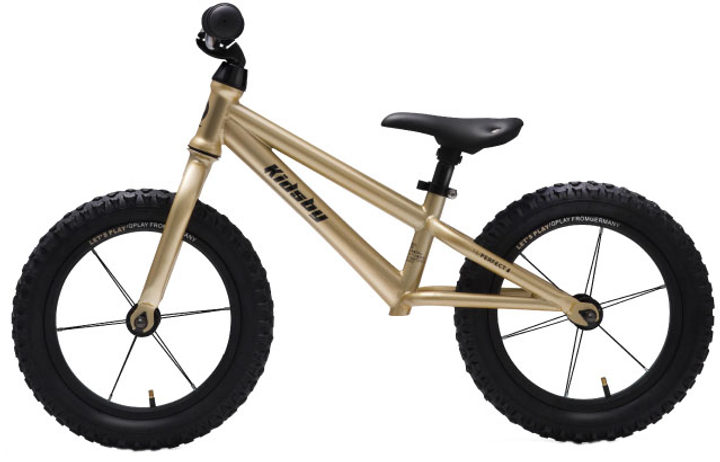 Біговел дитячий Qplay Kidsby Balance Bike Gold KB14KidsBy Золотистий