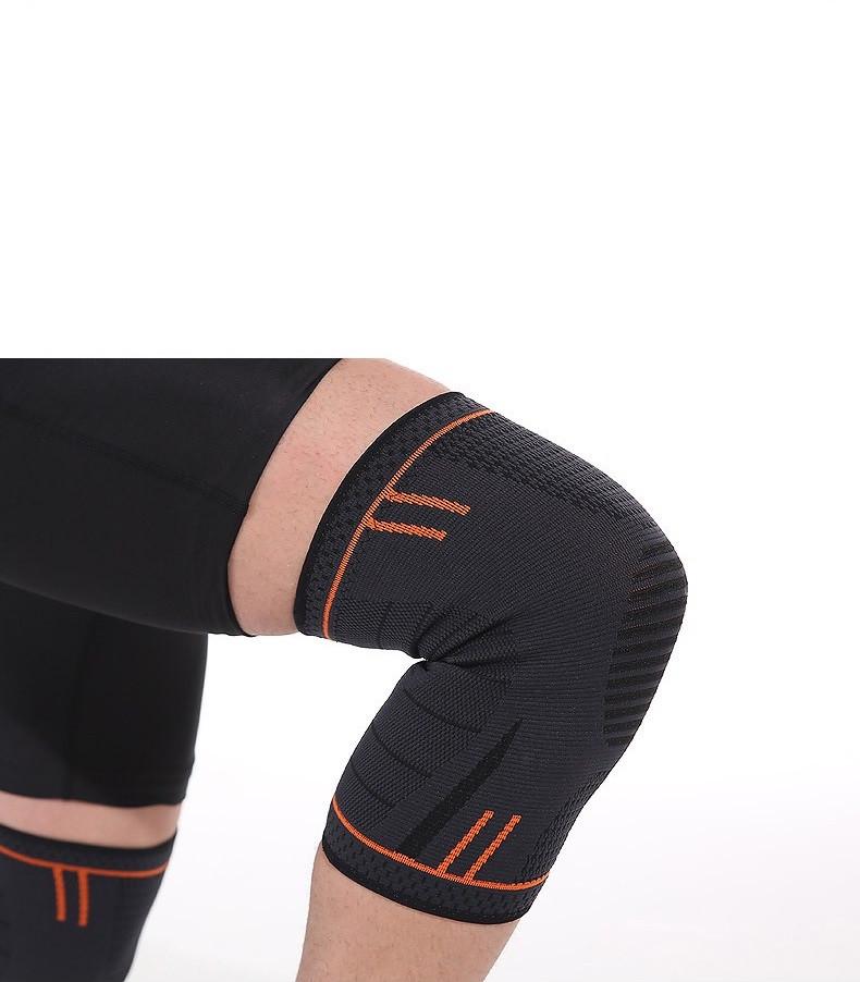 Наколінник Aolikes спортивний еластичний фіксатор суглоба 2 шт. L (01435) - фото 5