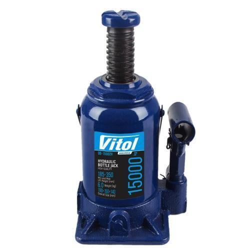 Домкрат гидравлический телескоп 1,5 т min 185 мм max 350 мм 6 кг (DB-15002H/JX107S)