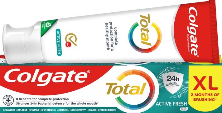 Зубная паста Colgate Тотал 12 Эктов фреш 125 мл (2466169364)