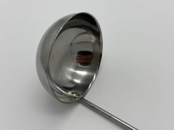 Ополоник з нержавіючої сталі з носиком 30 см 100 мл (09726) - фото 3
