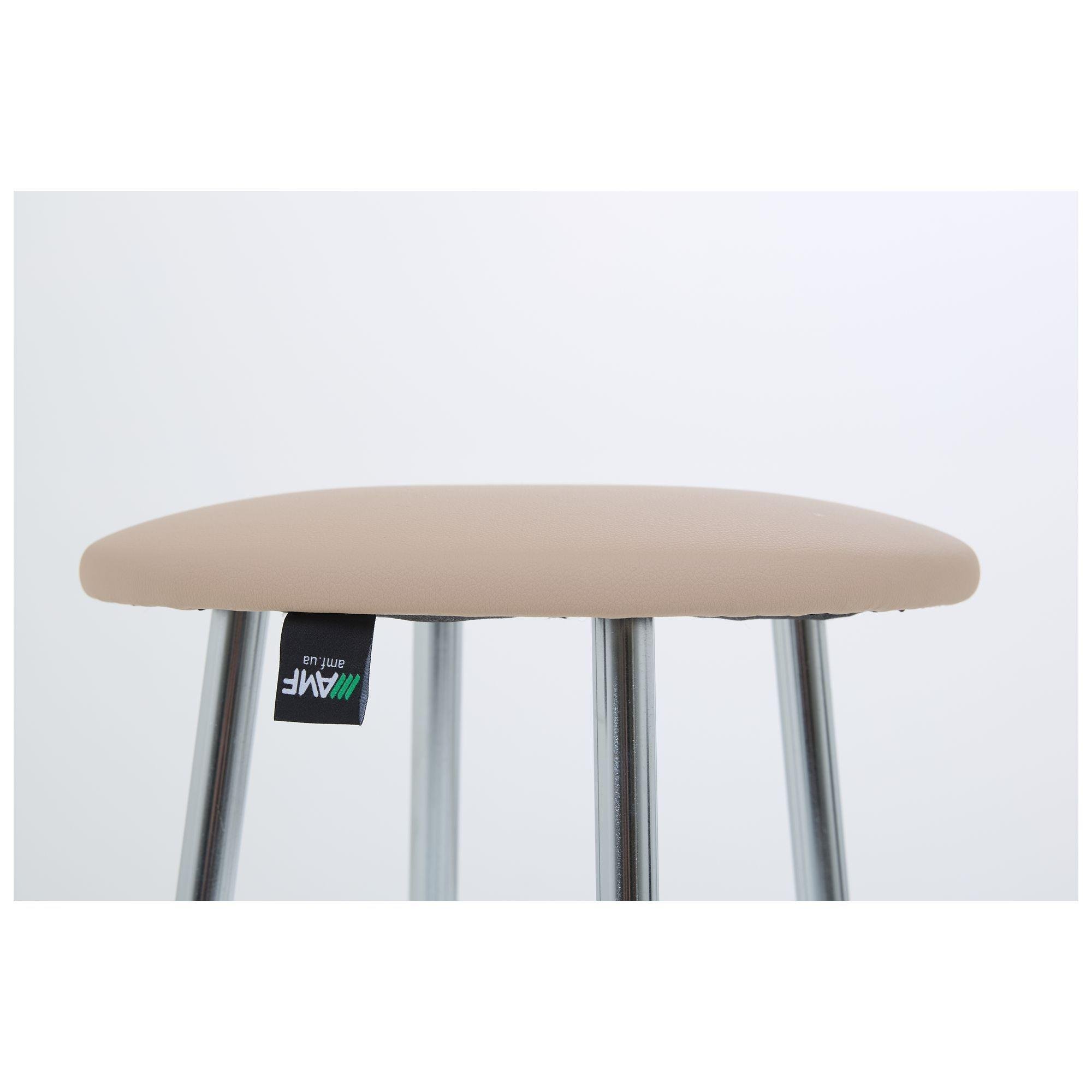 Табурет кухонний Таллі Хром/Бежевий (4326768308568743652465) - фото 2