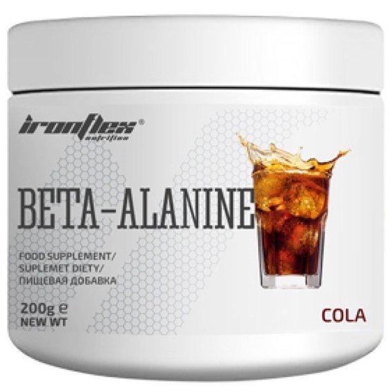 Бета-аланін для спорту IronFlex Beta-Alanine 200 г 40 порцій Cola