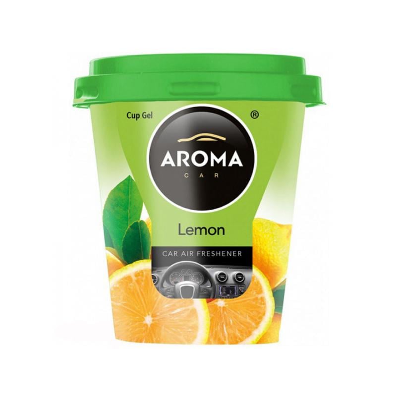 Ароматизатор Aroma Car CUP Gel Lemon 130 г (92875)