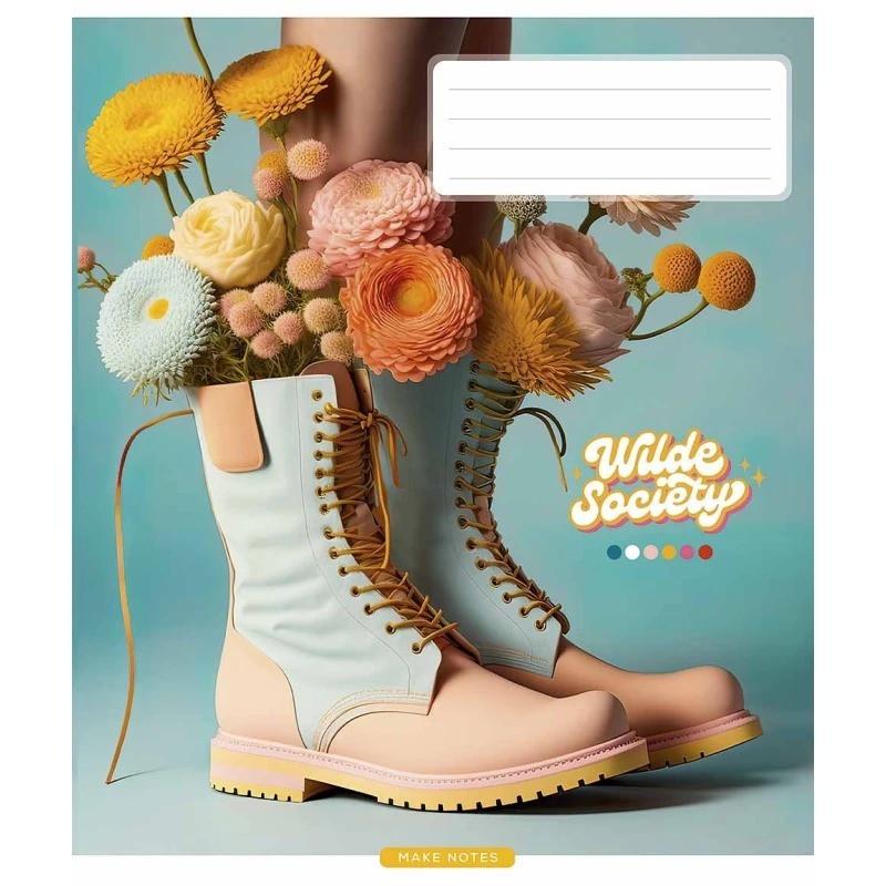 Шкільний зошит Wilder society 036-3274L-1 у лінію 36 аркушів (RLT42754)