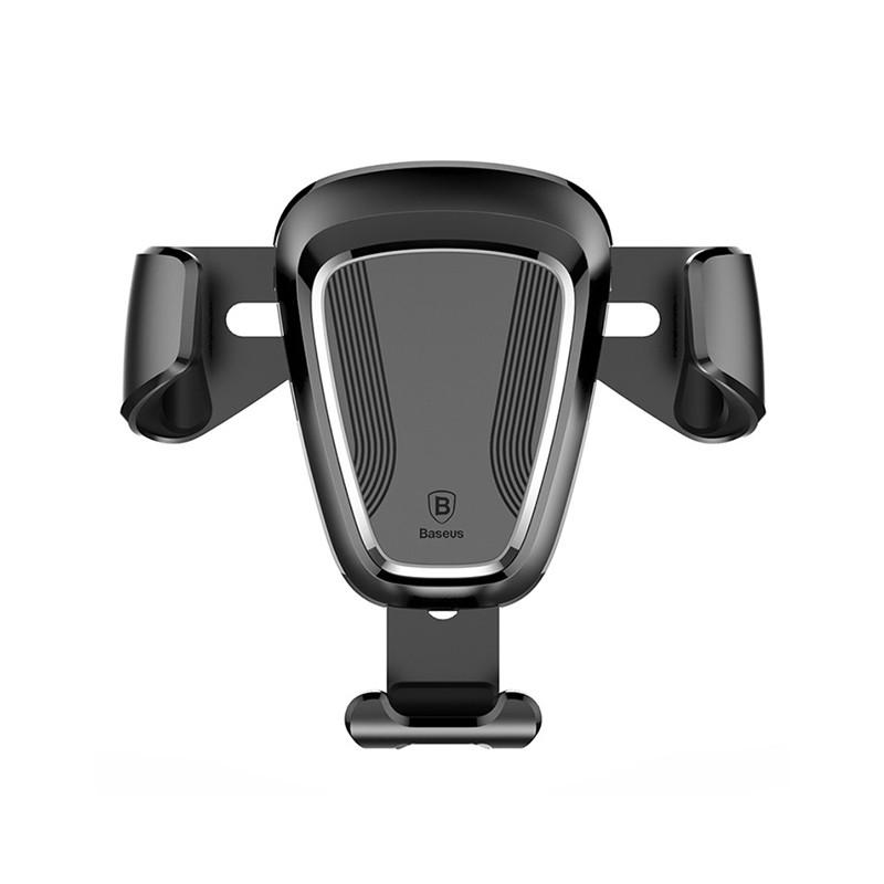 Автотримач Baseus Gravity Car Mount Black для смартфона обертання на 360 градусів хв 63 мм max 88 мм