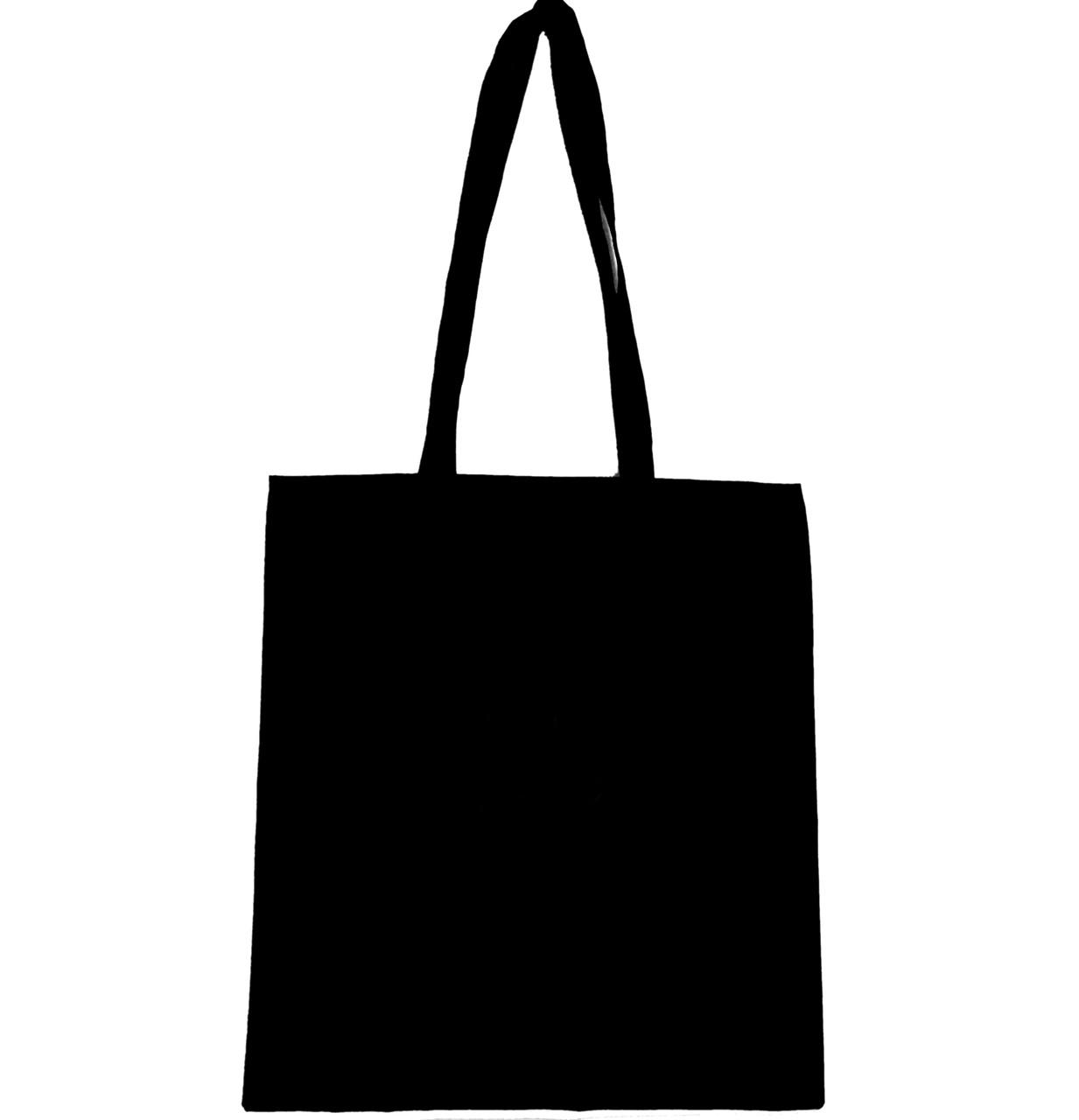 Эко-сумка из хлопка Черный (894)