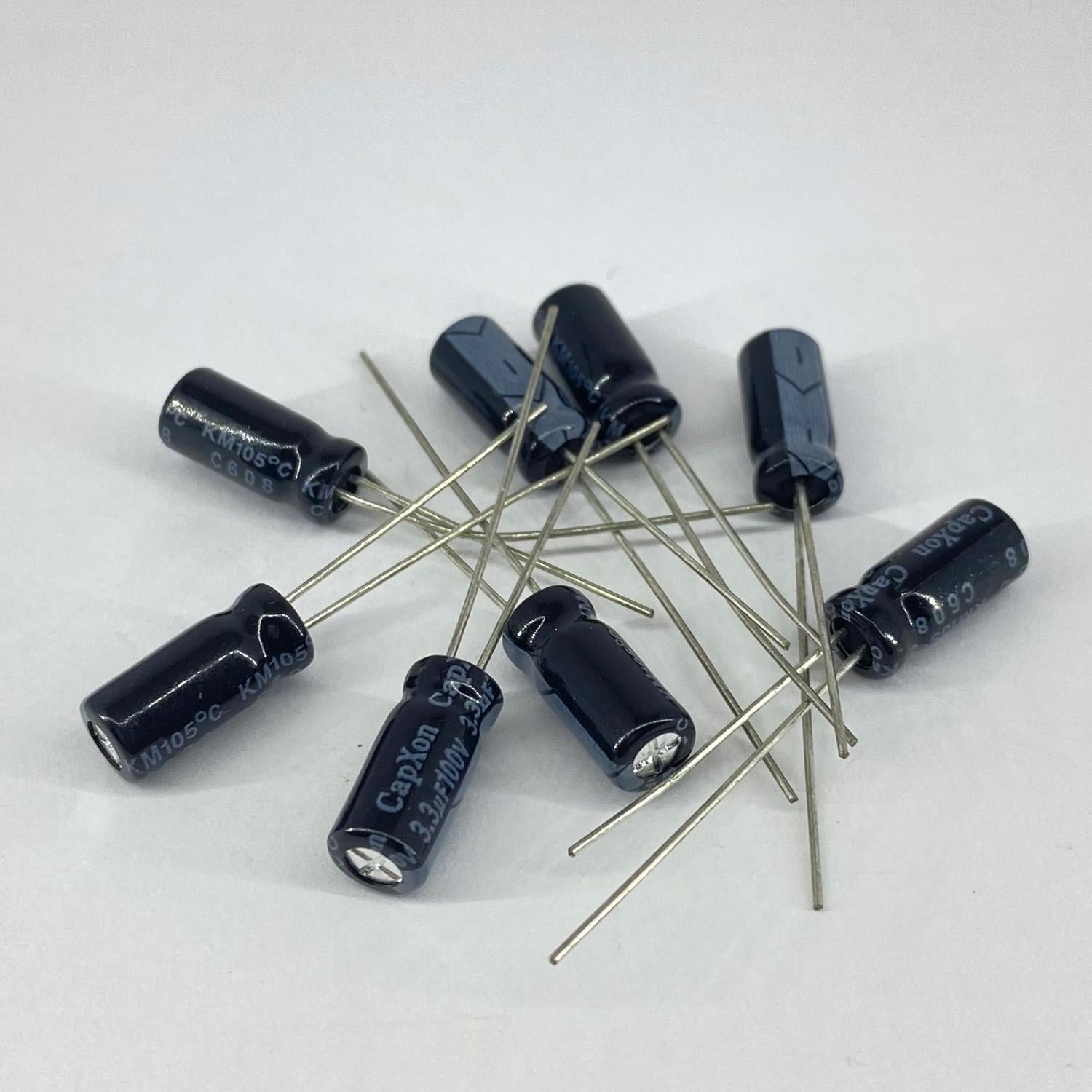 Электролитические конденсаторы CapXon 3,3 мкф 100V 5x11 мм 105 °C (5224)